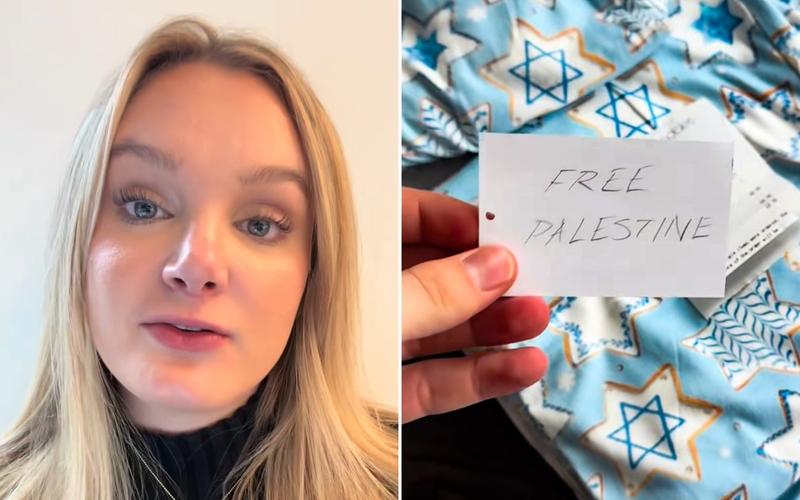 Bloomingdale’s said to fire employee for ‘Free Palestine’ note in Hanukkah pajamas