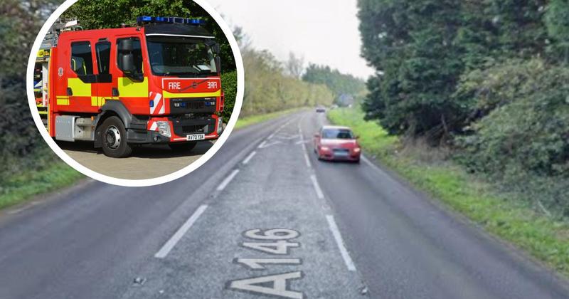 Five taken to hospital after crash