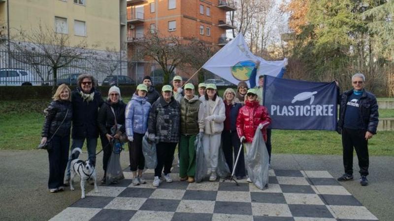 Stadio e Santa Caterina: con la caccia al rifiuto raccolti 14 kg