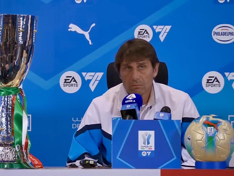 Supercoppa, stasera finale Napoli-Bologna. Conte: Â«Siamo in fiducia, vogliamo vincereÂ»