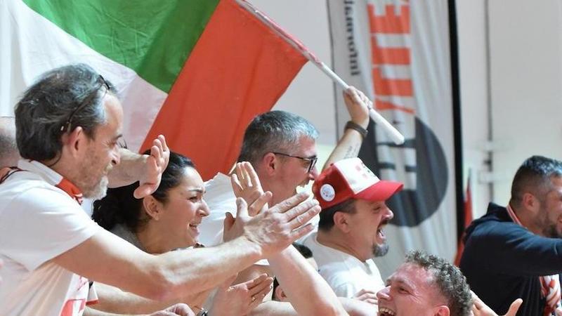 Nuovo palas e vetta, festa doppia a Matelica