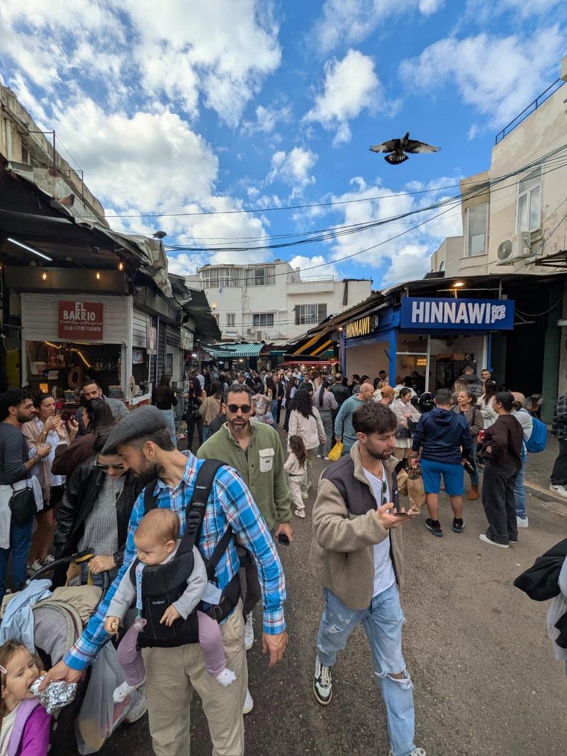 I couldn’t get a seat at a Tel Aviv Restaurant. I loved it