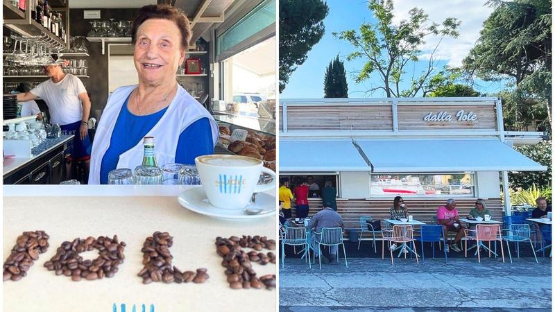 La mitica Jole va in pensione a 88 anni e lascia lo storico locale: “Ne ho passati 50 nel bar, è arrivata l’ora di riposarsi”