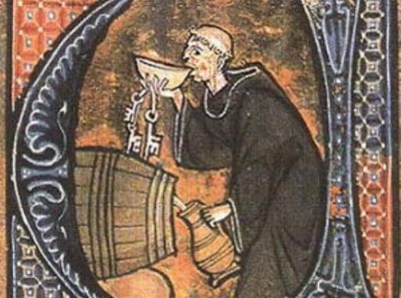 Un debate medieval entre el vino y el agua