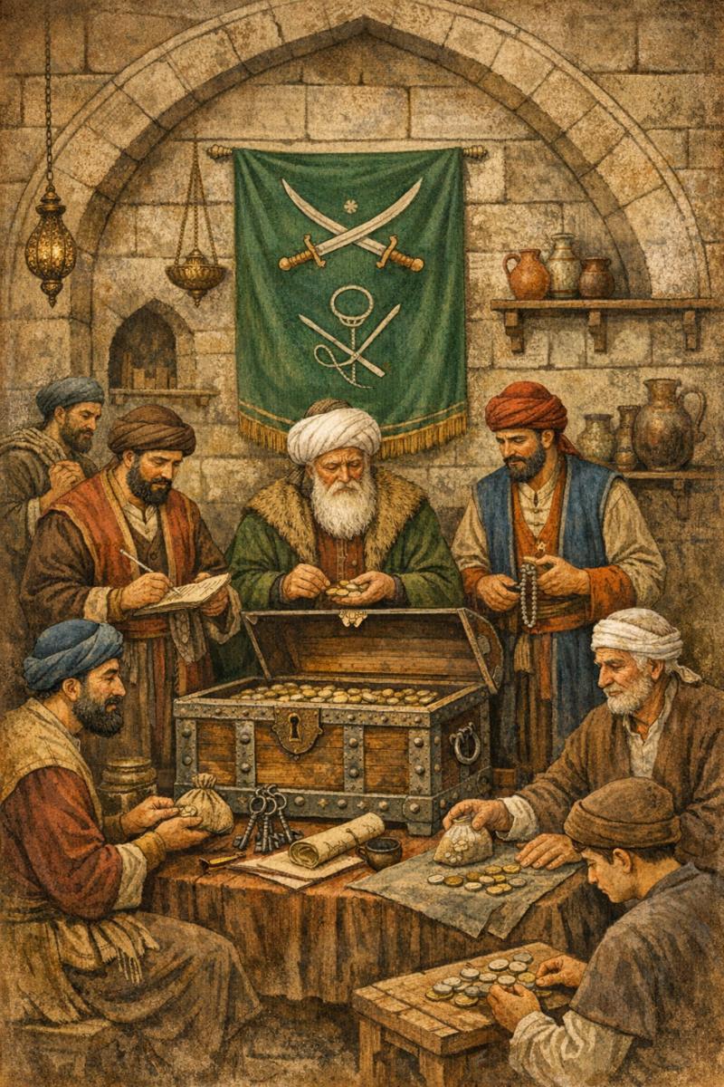 Bir medeniyet hareketi Ahilik: Yardımlaşma ve orta sandıkları