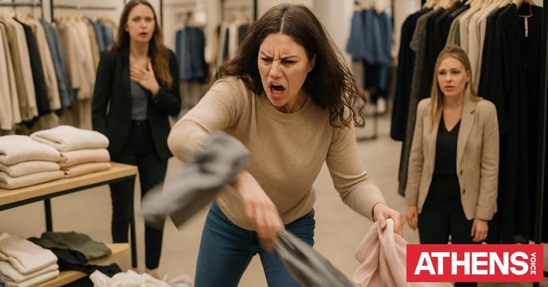 Η πωλήτρια δεν σου ανήκει, ούτε σου φταίει πουθενά