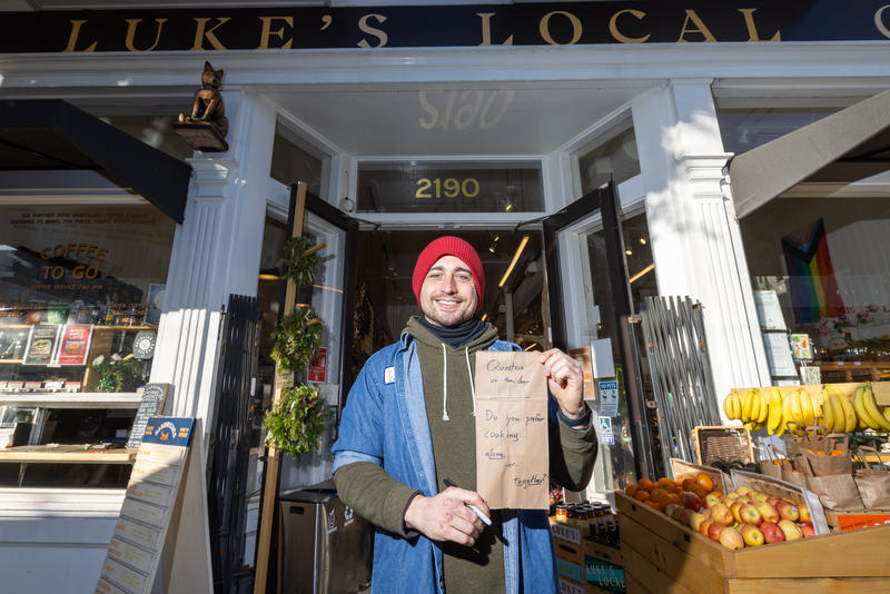 ‘Fairly provocative’: The SF grocery cashier running social experiments at checkout
