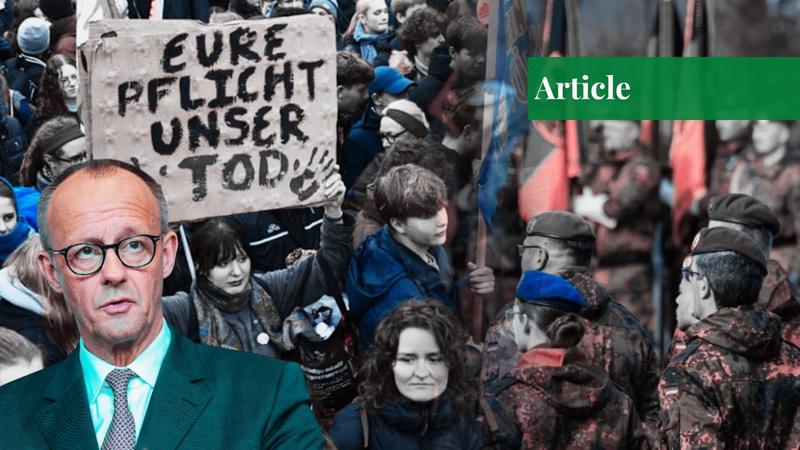 German Military Service Reform Triggers Major Youth Protests