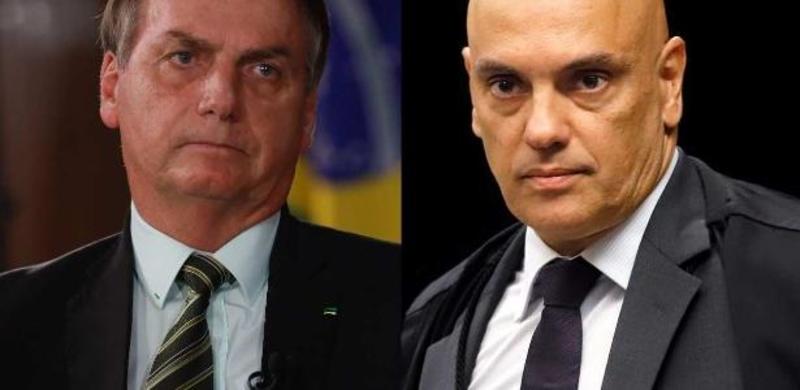 Moraes lembra que Bolsonaro é o único culpado por não poder ir para casa