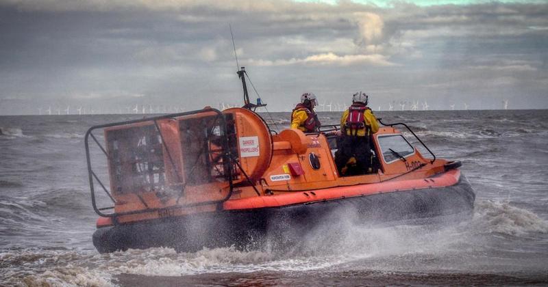 Hovercraft launched after child spotted in sea
