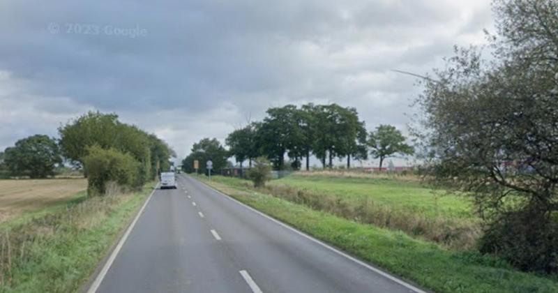 Major road closed following reported crash