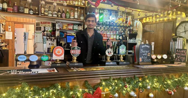 Pub landlord donates profits to charity to help locals in need
