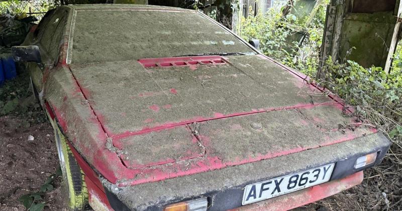 WATCH: Norfolk-built Lotus left in barn for 30 years