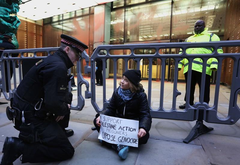 Greta Thunberg Arrested in Protest Supporting Palestine Action Hunger Strikers