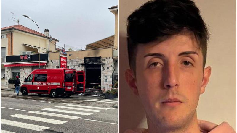 Negozio distrutto dalle fiamme, il titolare Alessio sotto choc: “Me l’hanno incendiato, ci avevo investito tutto”
