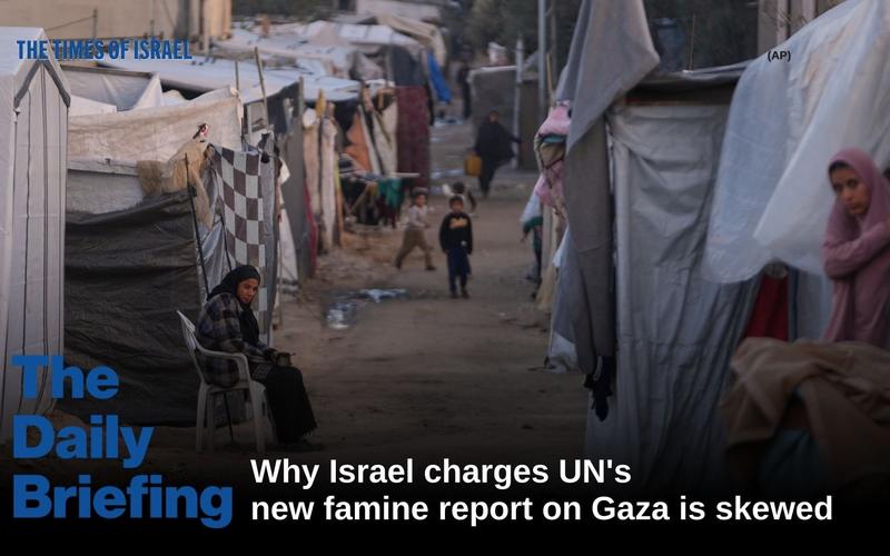 Daily Briefing Dec. 24: Day 810 – Why Israel charges UN’s new famine report on Gaza is skewed Daily Briefing Dec. 24: Day 810 – Why Israel charges UN’s new famine report on Gaza is skewed
