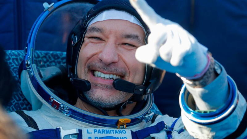 La promessa di Luca Parmitano: 