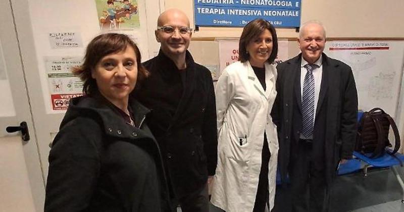 Terni, il Servizio Idrico Integrato don al reparto di Pediatria del 