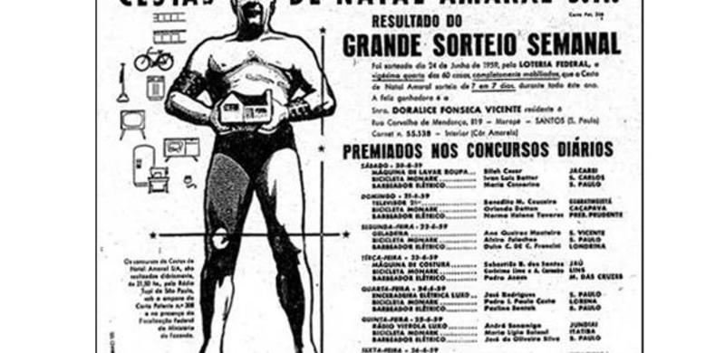 A minha inesquecível cesta de Natal do Gigante Amaral...