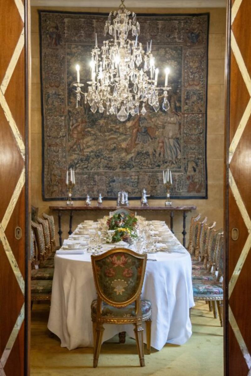 La tavola di Natale di Villa Necchi firmata da Guido Andloviz in mostra a Villa Necchi Campiglio - Milano