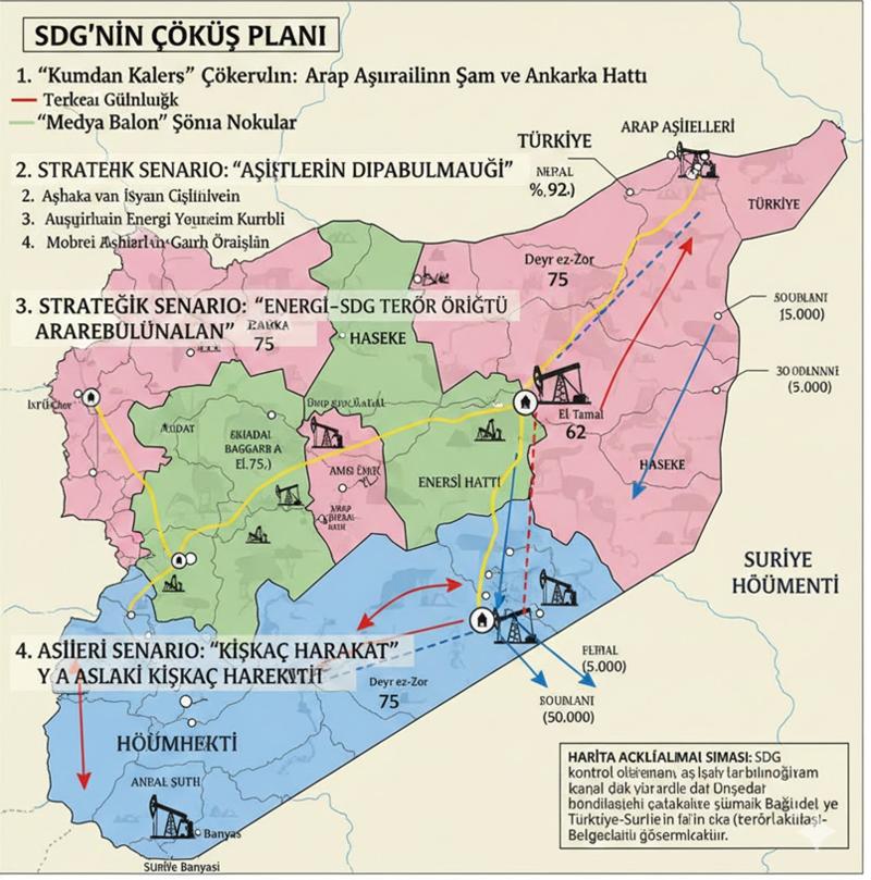 SDG’nin çıkmaz sokakta kıstırılması ve çöküşe doğru giden süreç
