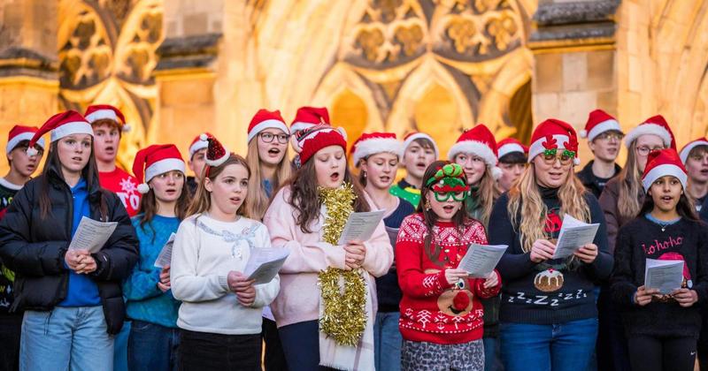All the Christmas celebrations by Norwich Cathedral Choir