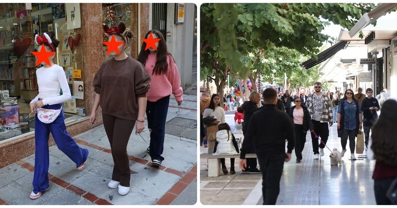 Κάλαντα, ήλιος και βόλτες στη χριστουγεννιάτικη αγορά του Ηρακλείου