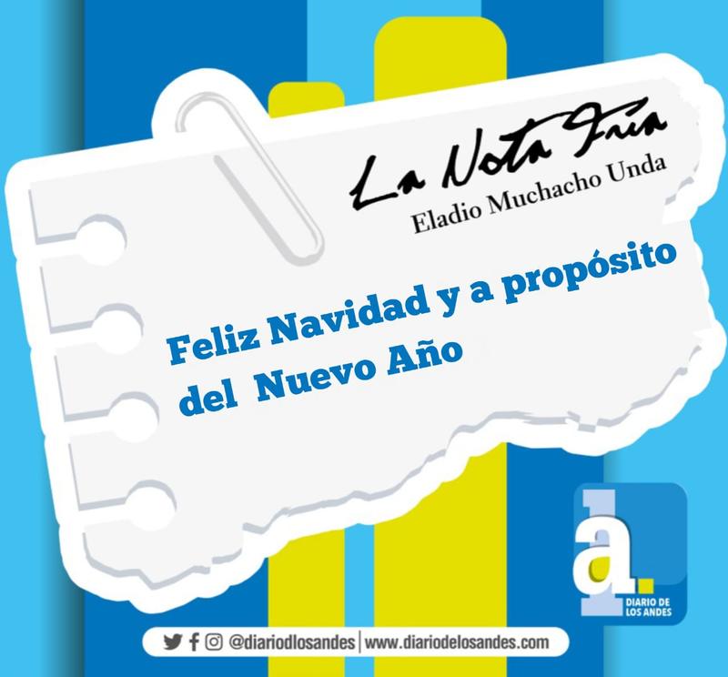 LA NOTA FRÍA | Feliz Navidad y a propósito del Nuevo Año