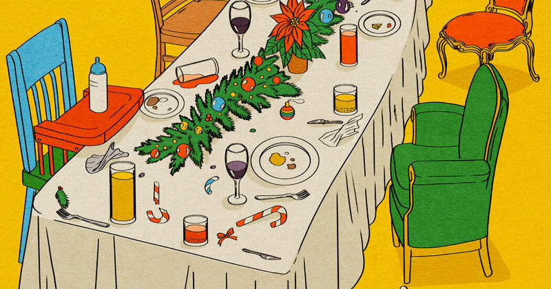 Christmas Dinner With Family Can Feel Endless. Embrace It.