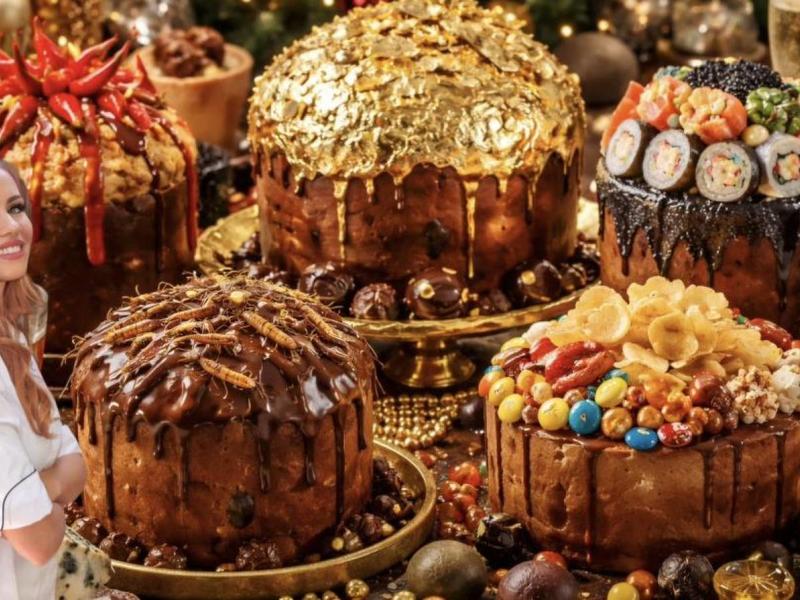 Panettone 2025, addio tradizione: oro, insetti, cocktail e pandori di mozzarella