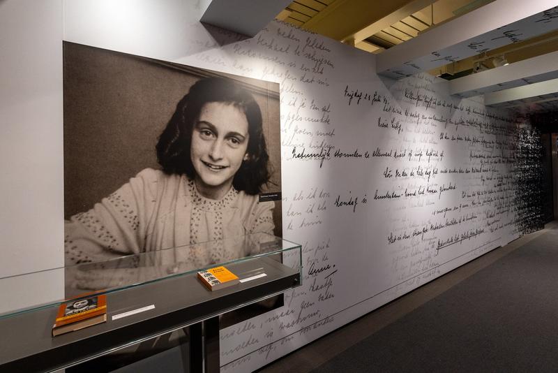 German painting of Anne Frank in keffiyeh sparks outrage