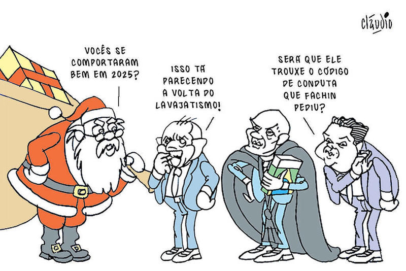 Papai Noel vai levar presentes para Brasília?