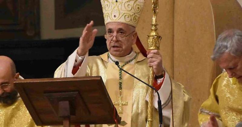 Terni, la santa messa di Natale con il vescovo Soddu: 