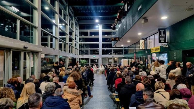 Messa alle Autolinee, don Trussardi: «Il noi prevalga sull’io» - Foto