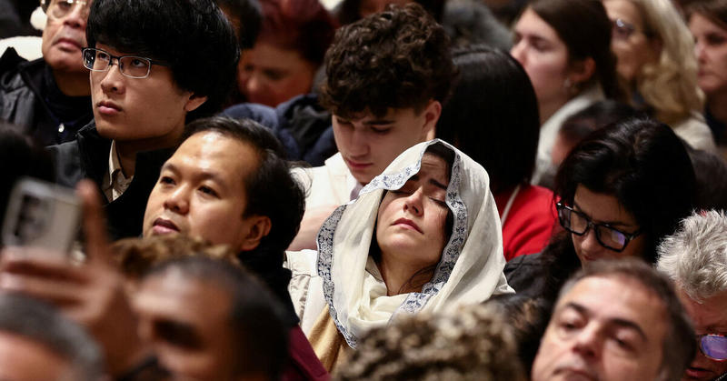 In first Christmas sermon, Pope Leo decries conditions for Palestinians in Gaza