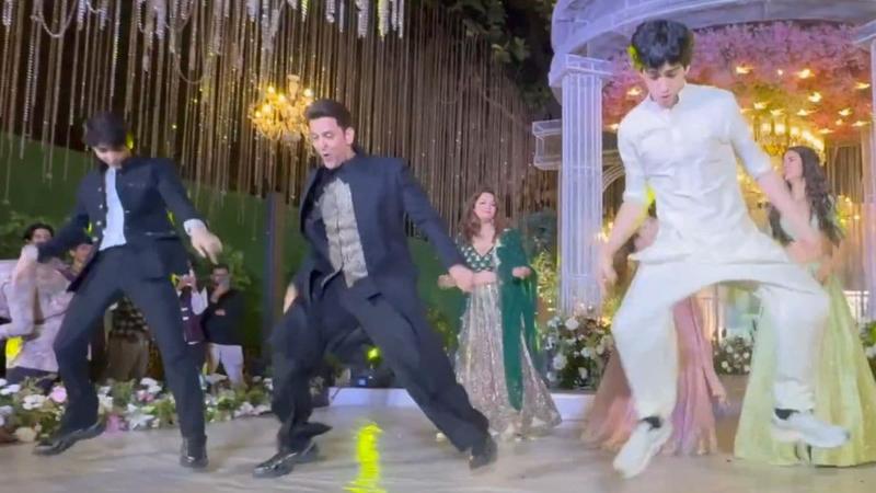 ‘Gotta get lighter on my feet’: Hrithik Roshan dances at wedding with sons; ‘Gravity, take notes’, say netizens