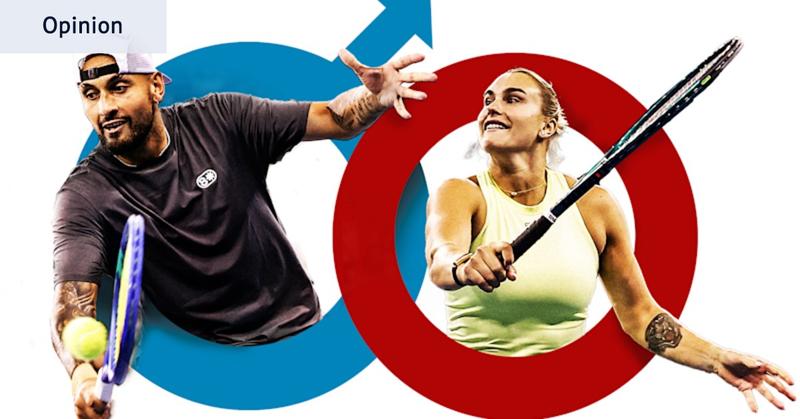 Nick Kyrgios has become a sideshow. This ‘battle of the sexes’ proves it