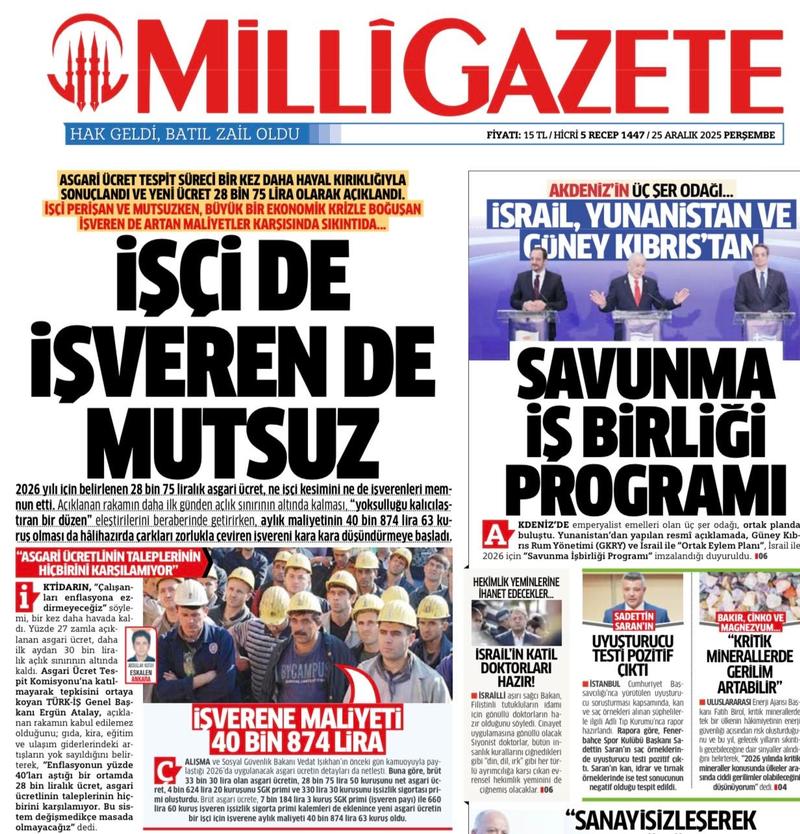 Tarih konuşuyor: Asgari ücret ve unutulan hafıza