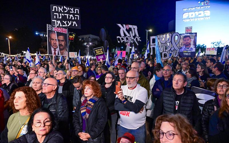 Thousands set to rally against Netanyahu and Qatargate ‘treason’ in weekly protests