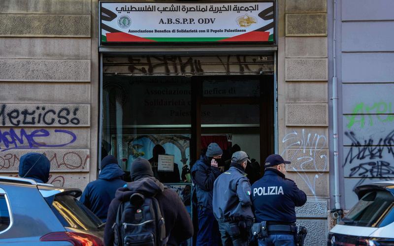 Italy arrests 7 for allegedly sending Hamas $8 million in donations for Palestinians