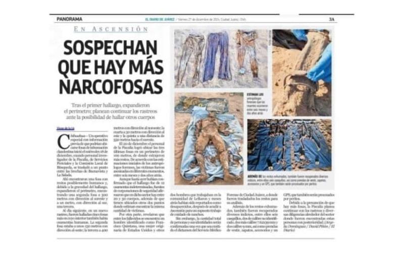 Siguen abiertos los narcopanteones