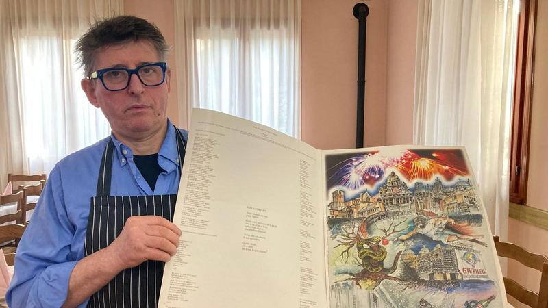 Il ‘tesoro’ ritrovato: il giubileo del vignettista del Carlino