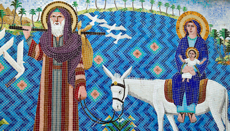 Jesusbarnet som flyktning