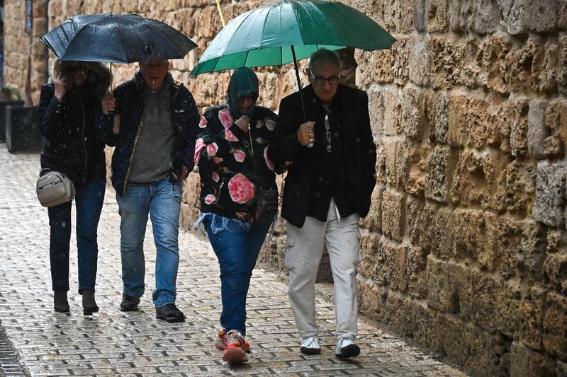 Israel braces for potential floods as downpour forecast for Monday