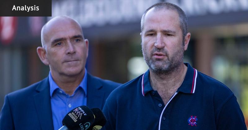 Inside the 21-minute grilling of the MCG curator and his boss