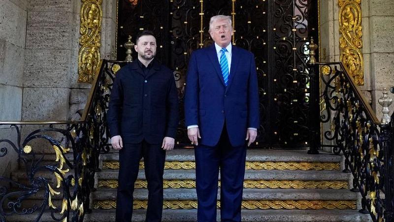 Zelenski se reúne con Trump en Florida para abordar el fin de la guerra