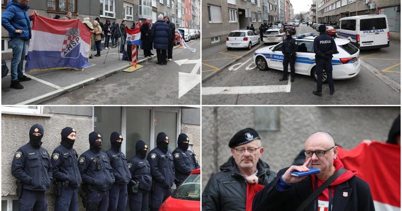 FOTO/VIDEO Prosvjednici ispred Tomaševićevog stana pjevali Thompsona i skandirali 'Javi se gradonačelniče' FOTO/VIDEO Prosvjednici ispred Tomaševićevog stana pjevali Thompsona i skandirali 'Javi se gradonačelniče'