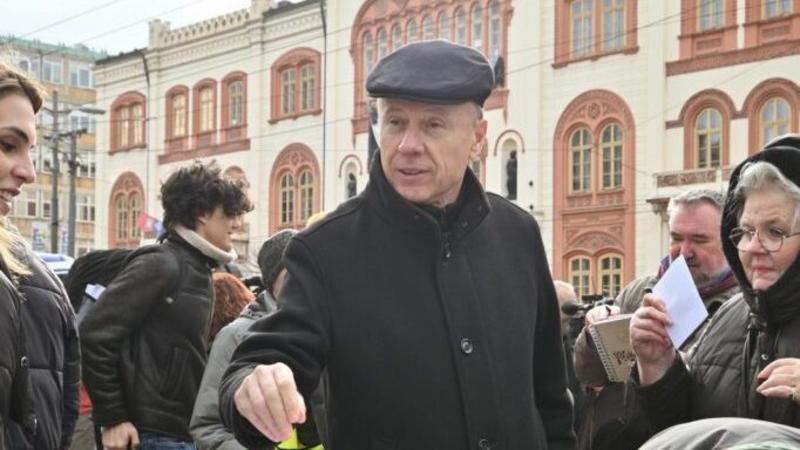 Rektor Vladan Đokić, Vladimir Dugalić i Dejan Bodiroga došli da podrže studente (VIDEO)