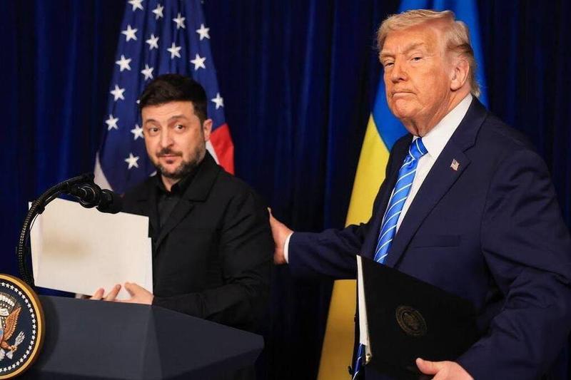 Трамп ехидно довел до Зеленского позицию Путина: еще поговорим, цените это Трамп ехидно довел до Зеленского позицию Путина: еще поговорим, цените это