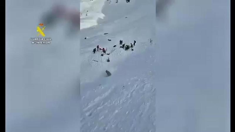 Tres muertos y un herido tras un alud cerca del balneario de Panticosa (Huesca)